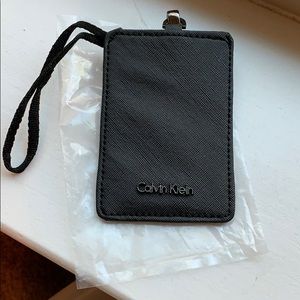 Calvin Klein luggage tag holder